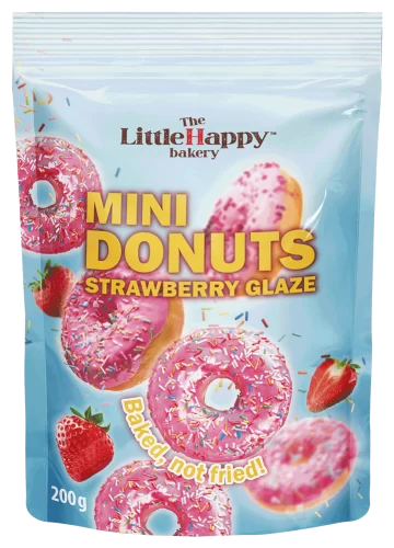 Mini-Donuts-Strawberry-Glaze